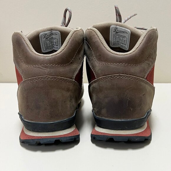 Danner Men's Jag Dry Weather Hiking Trail Boots Size 8.5 Tan Birch/Picante - Picture 9 of 11